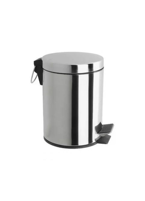 Мусорное ведро F701 с педалью, хром, 3 литра Frap (371881751)