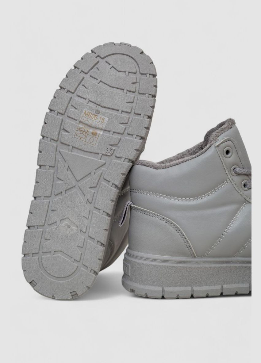 Кросівки жіночі зимові на хутрі, 248RMB06 Ager сірі зими (360857446)