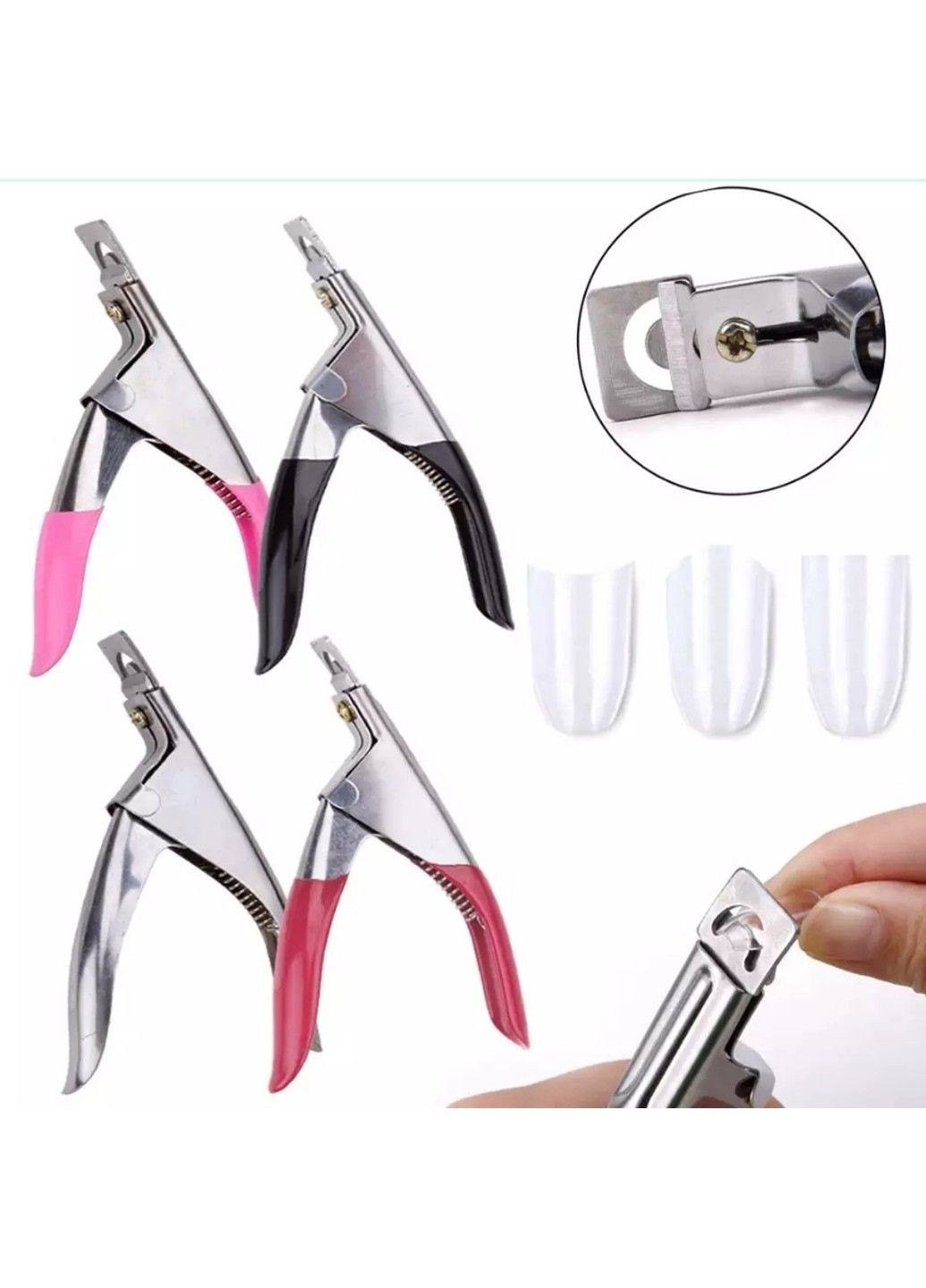 Металлический типсорез для обрезки искуственных ногтей, типс и верхних форм MagicNail (292734172)