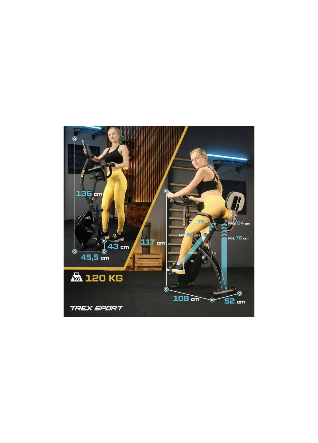 Велотренажер TX-360XB PYRO магнитный TREX Sport (368670503)