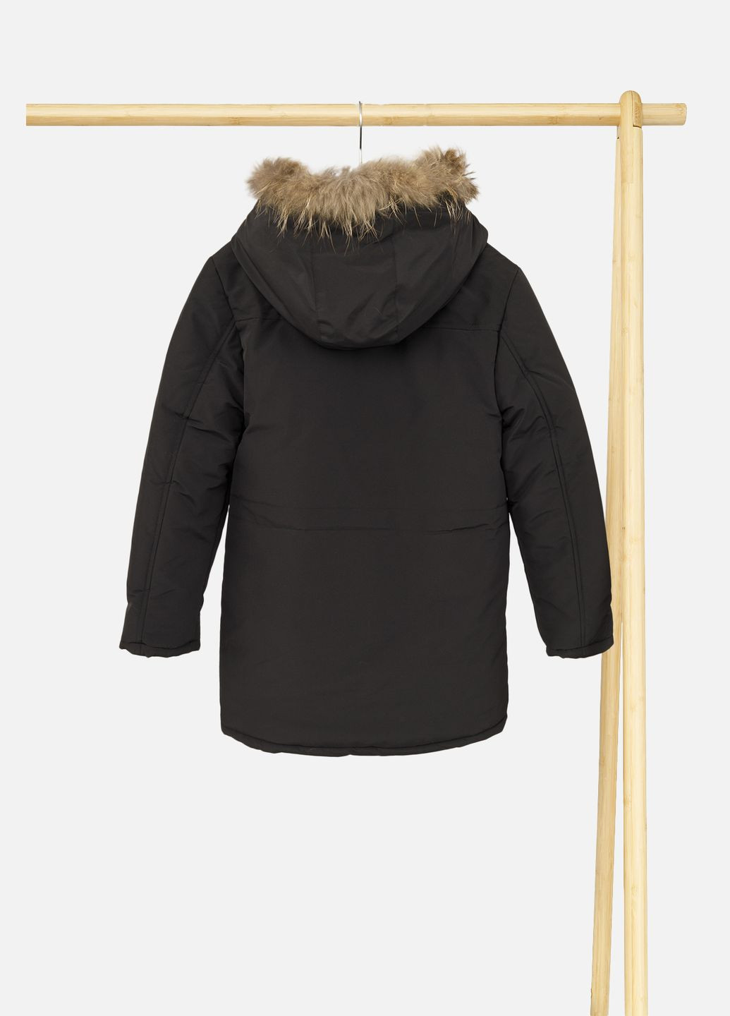 Чорна зимня куртка для хлопчика колір чорний cb-00254663 MSLANTON