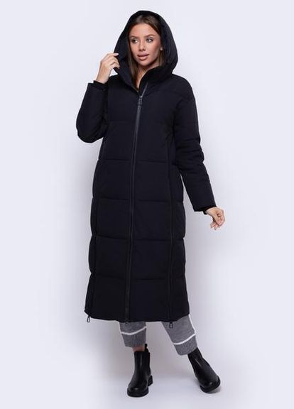 Черная куртка 87-582-110-sa черный black sam Samange