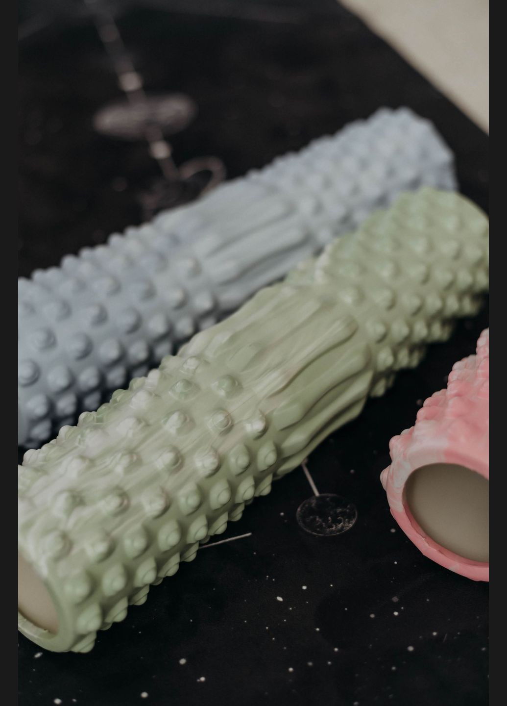 Ролик для массажа "Полумесяц" 45 см No Brand (326598437)