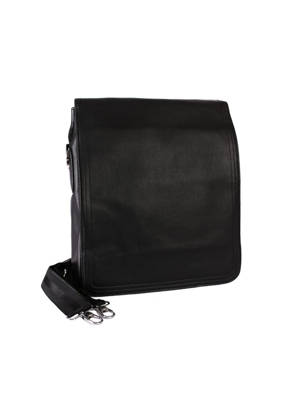 Мужская сумка из искусственной кожи E30916 Черная No Brand (370848339)