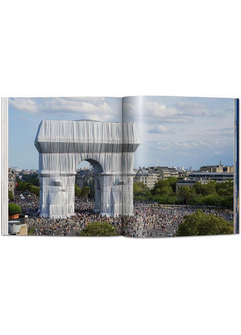 Книга Christo and Jeanne-Claude. L'Arc de Triomphe, Wrapped (9783836579520) Taschen (364654503)