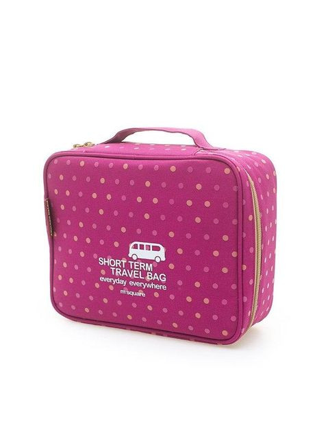 Дорожня косметичка/несесер (в рожевий горошок) M Square (298866776)