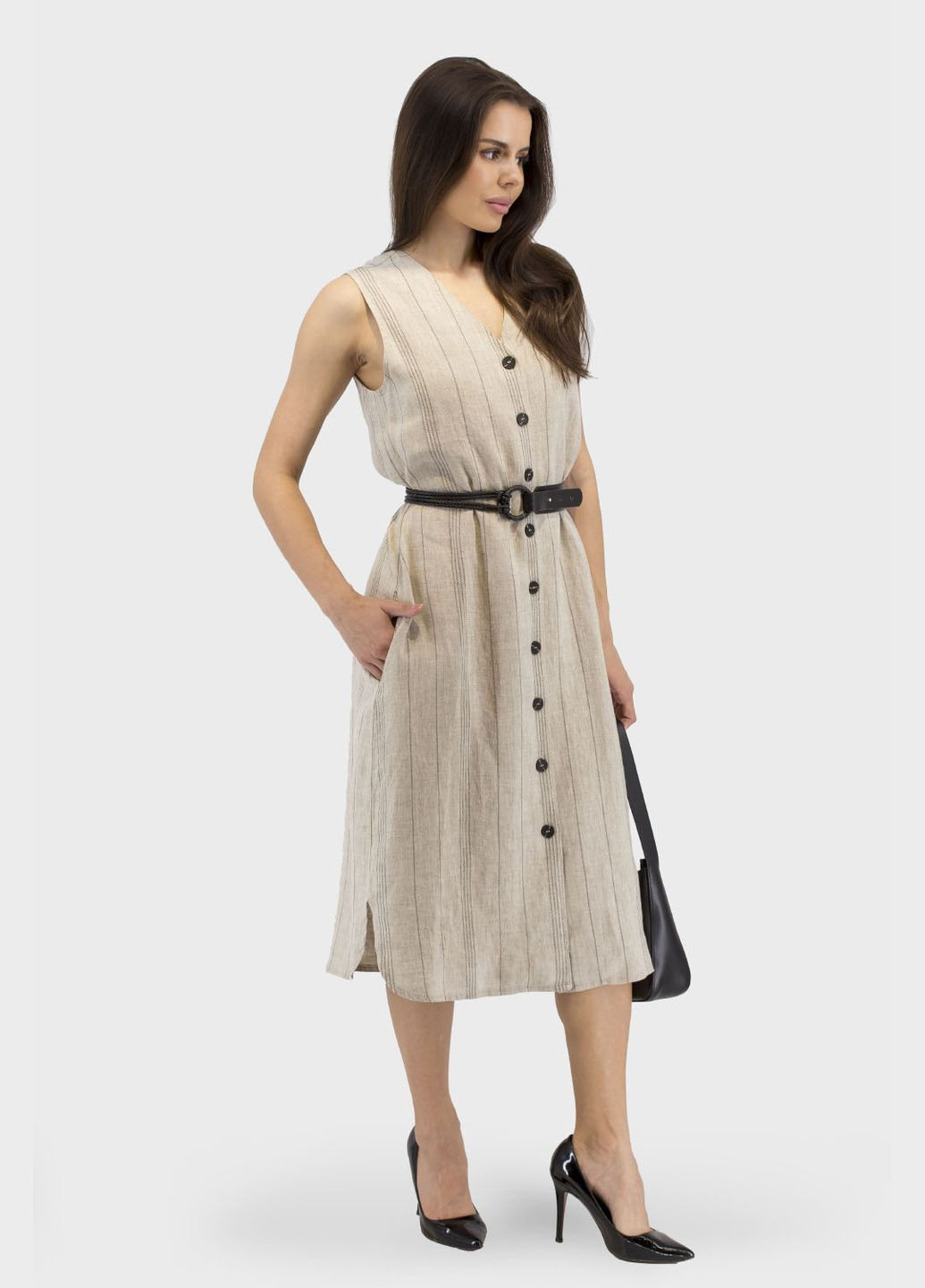 Летний женский женский сарафан salkim (, ), 104376 No Brand в полоску