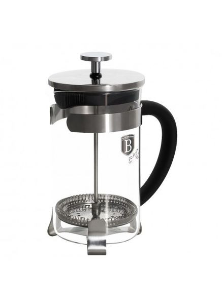 Френчпресс 600 мл Black Silver Collection (BH-1787A) Berlinger Haus (314780095)
