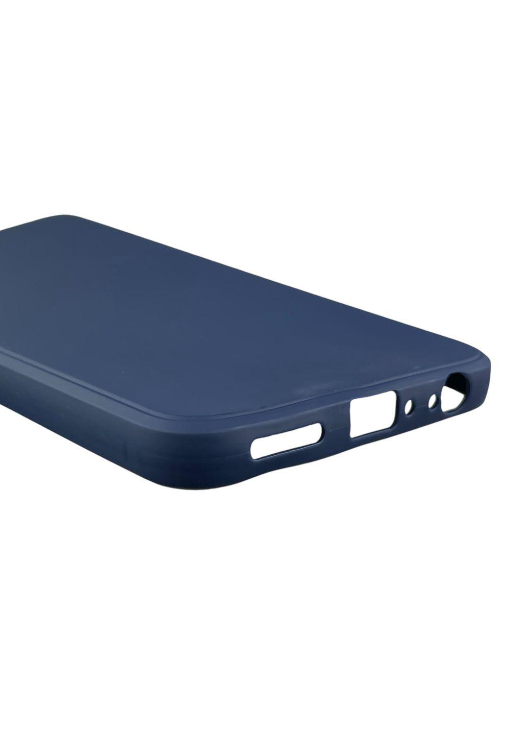 Чехол для Spark 9 Pro (KH7n) с квадратными гранями с защитой камеры на техно спарк 9 про тёмно-синий Tecno (366022349)