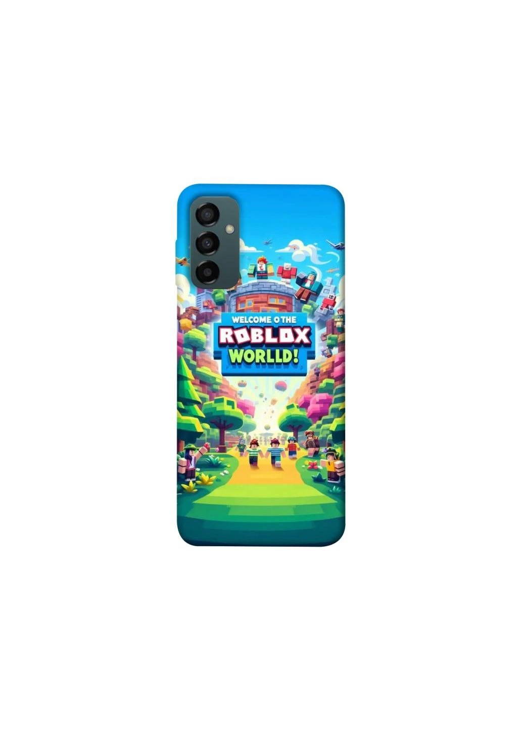 Чехол на Samsung Galaxy M14 5G Roblox World Frontalka (356090031)