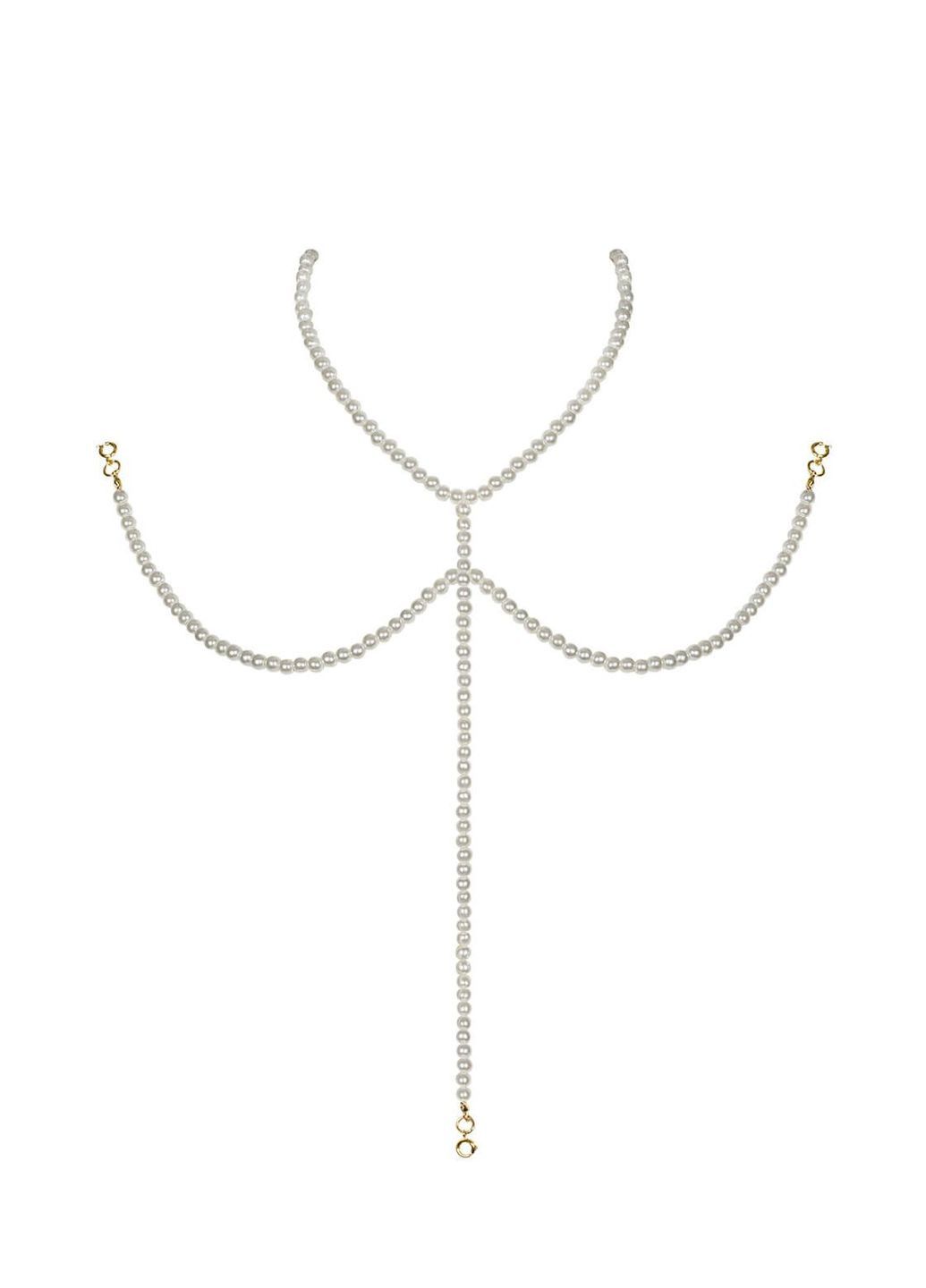 (SALE) Намисто під перлини на декольте A757 necklace pearl Obsessive (335387017)