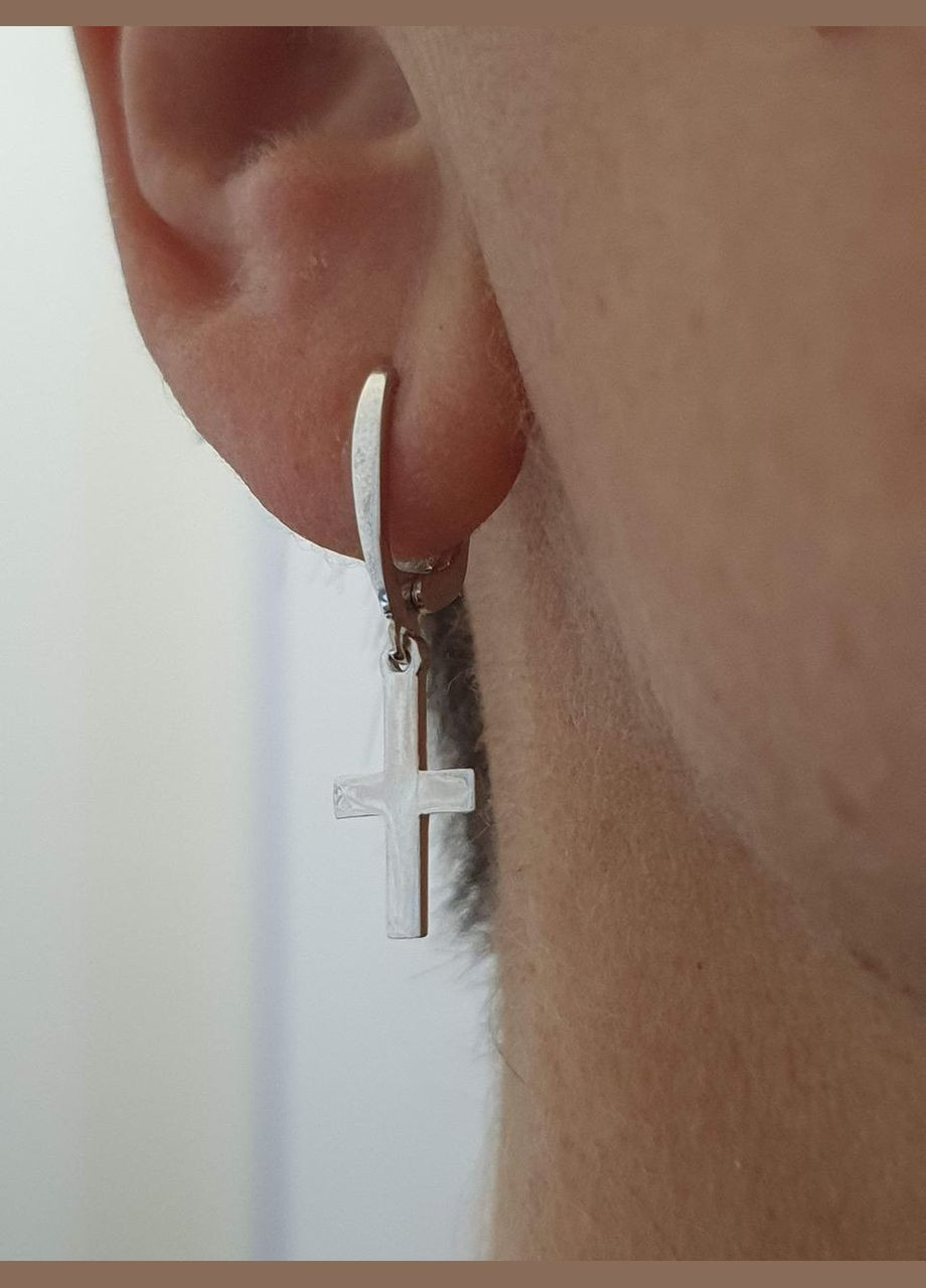 Срібна моносережка Хрестики. 20196/1Р Vegas (308020253)