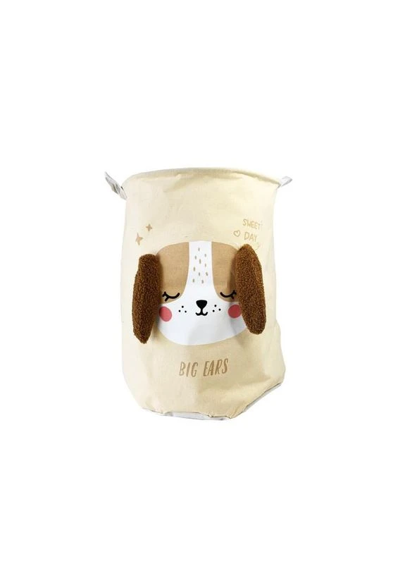 Кошик для іграшок та білизни "Big ears Собачка" MGZ-1009(Biege) 50 х 40 см No Brand (330139355)