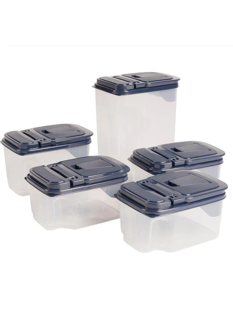 Набор универсальных контейнеров для сыпучих продуктов 5 шт. Supretto (302310532)