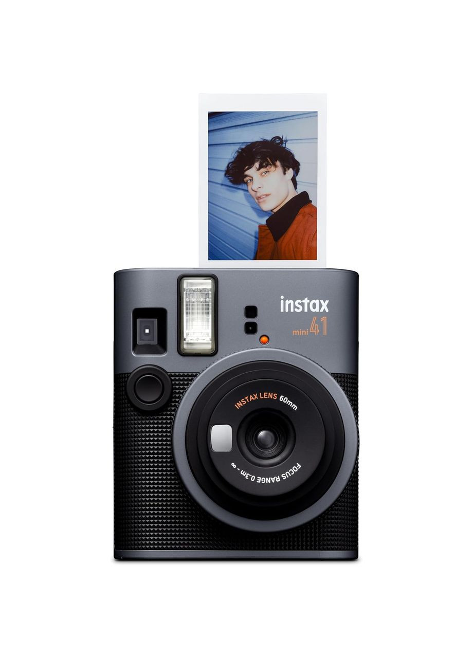 Подарунковий набір Фотоапарат Instax Mini 41, Фотопапір 50 шт, Чохол, Фотоальбом на 108 фото Коричневий Fujifilm (356117019)