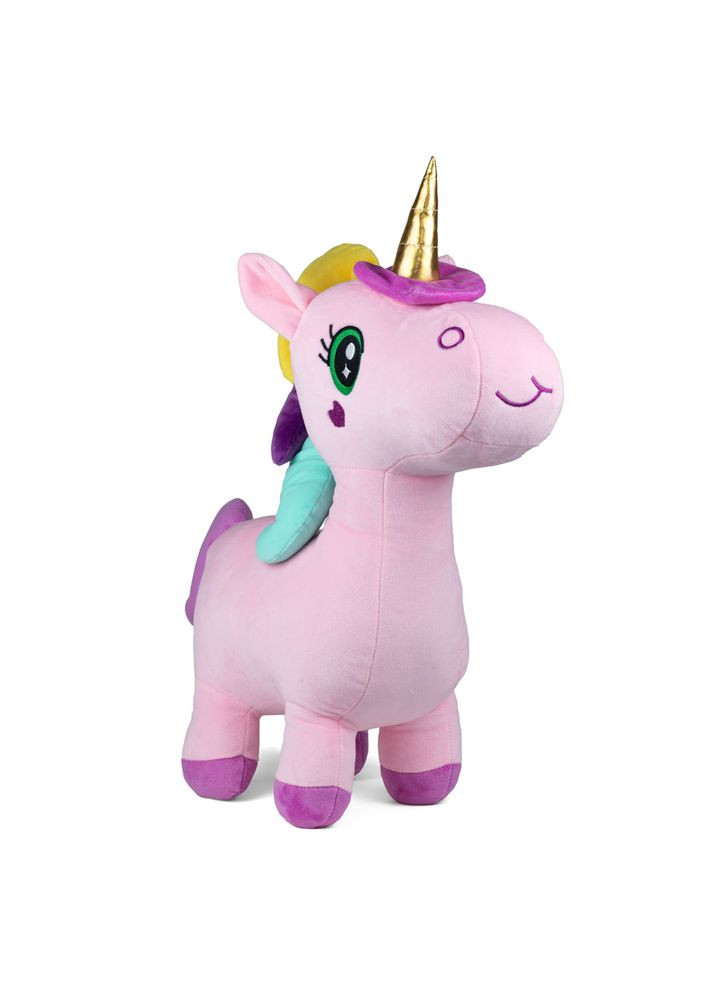 М'яка іграшка єдиноріг Астра рожевий великий 52 см (ZL753) Попелюшка (365545012)