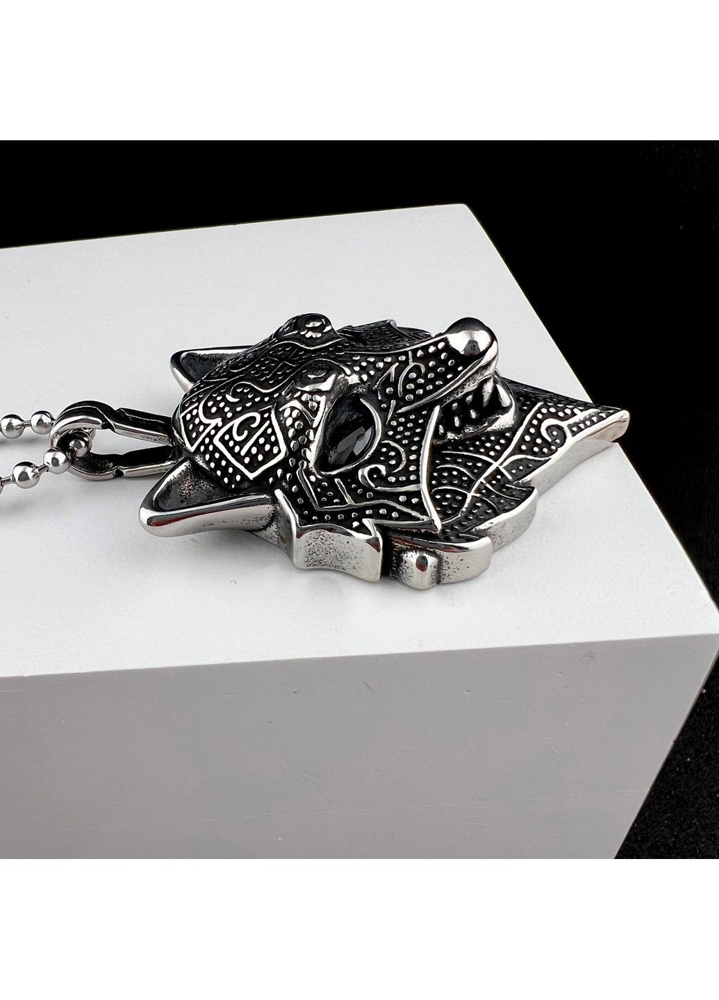 Готический панк кулон лисица из медицинской стали PS-037 No Brand (299340344)