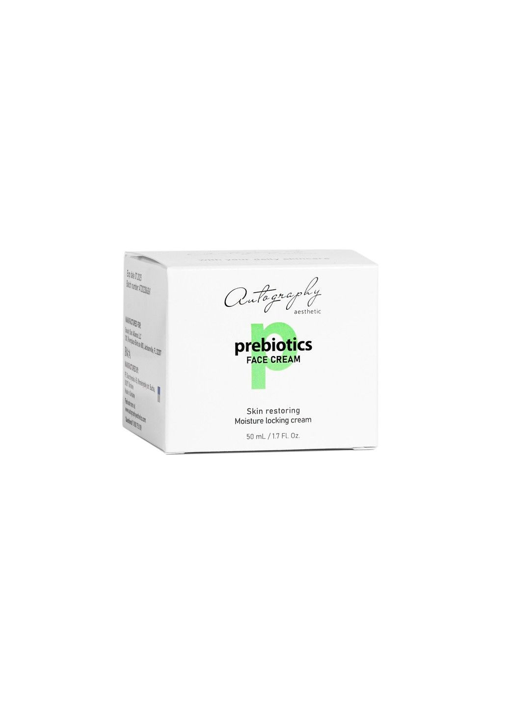 Autography Aesthetics Крем для лица с пребиотиками Prebiotics Face Cream 50 мл — Крем, США (307839353)