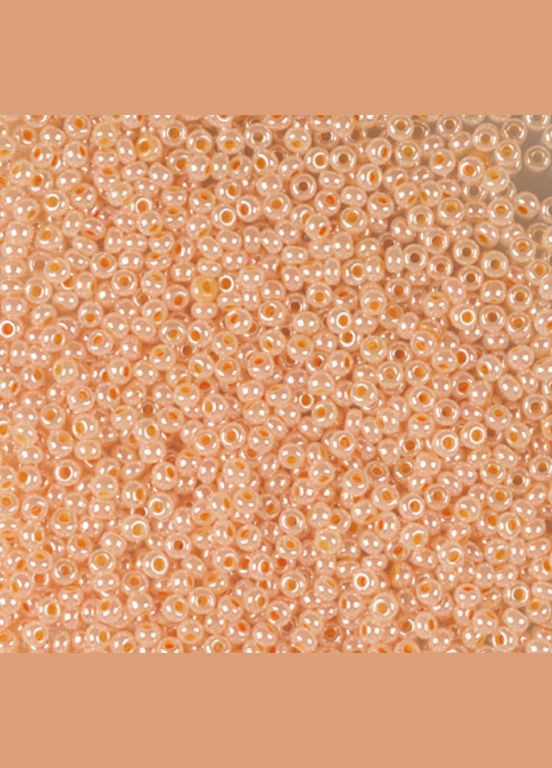 Бісер чеський Preciosa 37383, перлинний, персиковий-крем (10 г) No Brand (340484184)