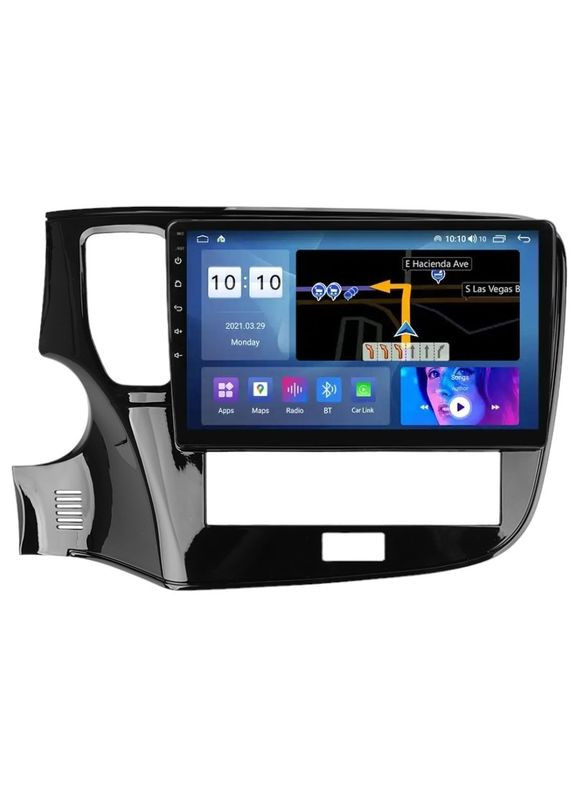 Штатная магнитола серии Mekede M700S под Outlander 3 III GF0W GF0W GG0W 2018 2021 (W2) 10 дюймов Mitsubishi (299991875)