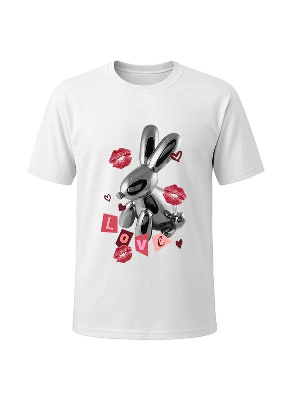Футболка белая Bunny MMC (390652786)