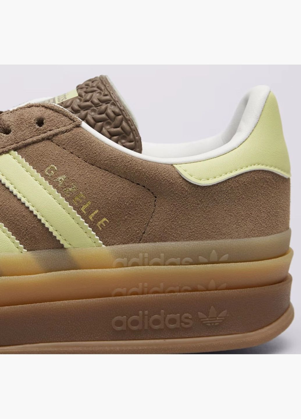 Кроссовки женские Gazelle Bold W Brown JI2697 adidas коричневые (335013219)