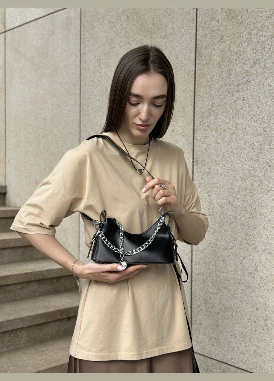 Женская черная сумка 2121 кросс-боди No Brand (299279335)