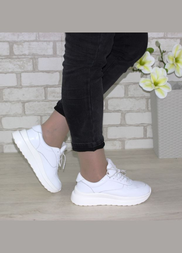 Женские кроссовки Fashion белые (318553443)