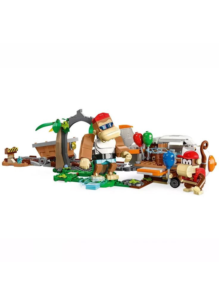 Конструктор Super Mario Diddy Kong's Mine Cart Ride (71425) Lego (369674645)
