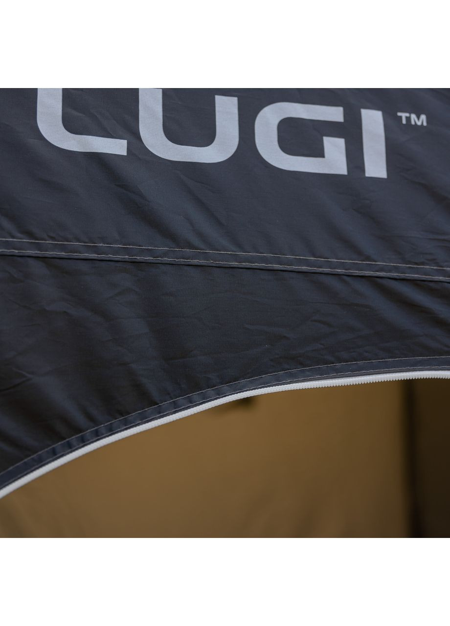 Намет душ-туалет для кемпінгу автомат 120×120×190 (см) тент для душу та туалету туристичний LU-015DB Чорний (A-034351) LUGI (341534912)