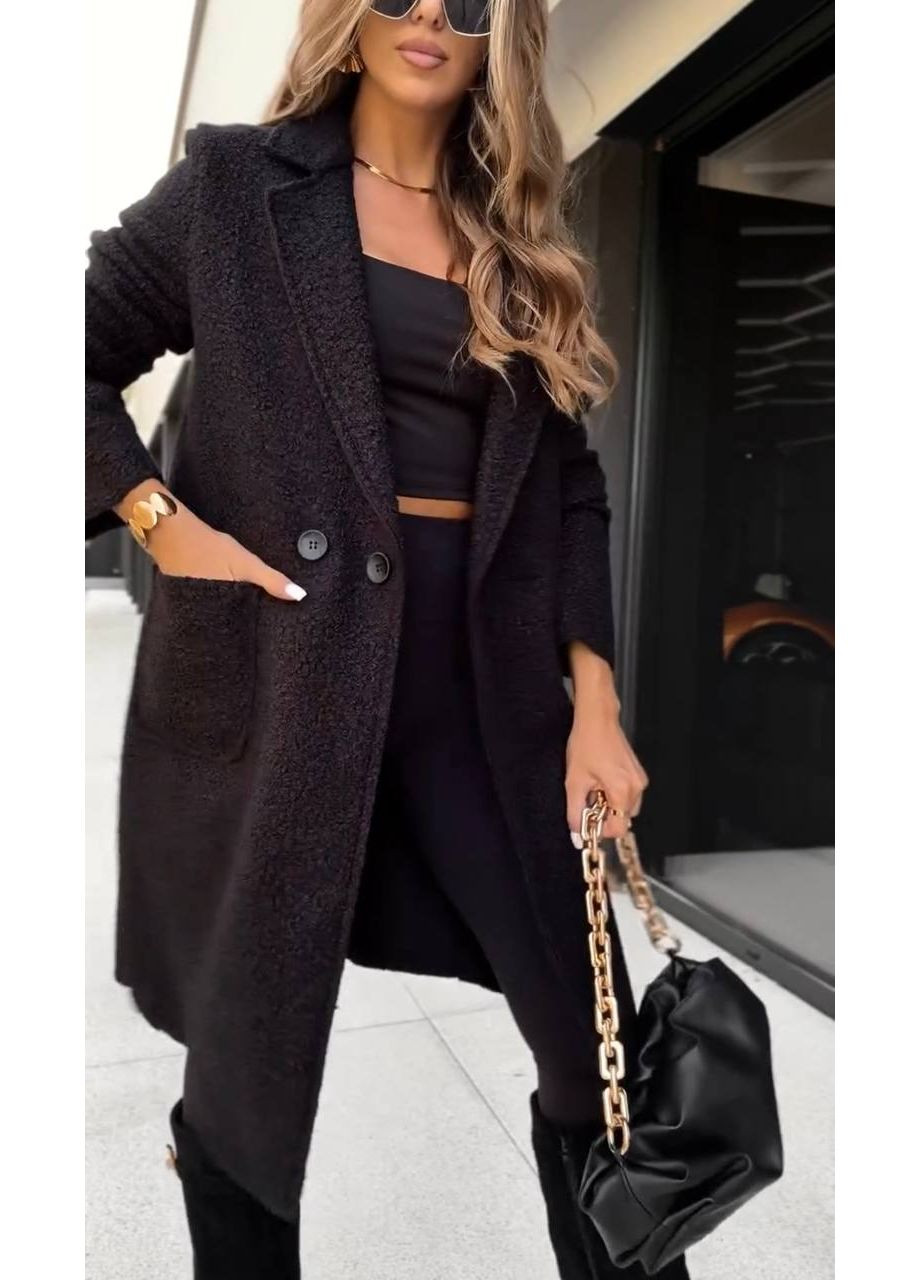 Черный демисезонный кардиган Гермес