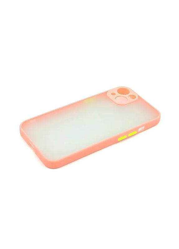 Силиконовый чехол с закрытой камерой Avenger для iPhone 14 Plus Pink Totu (304253376)