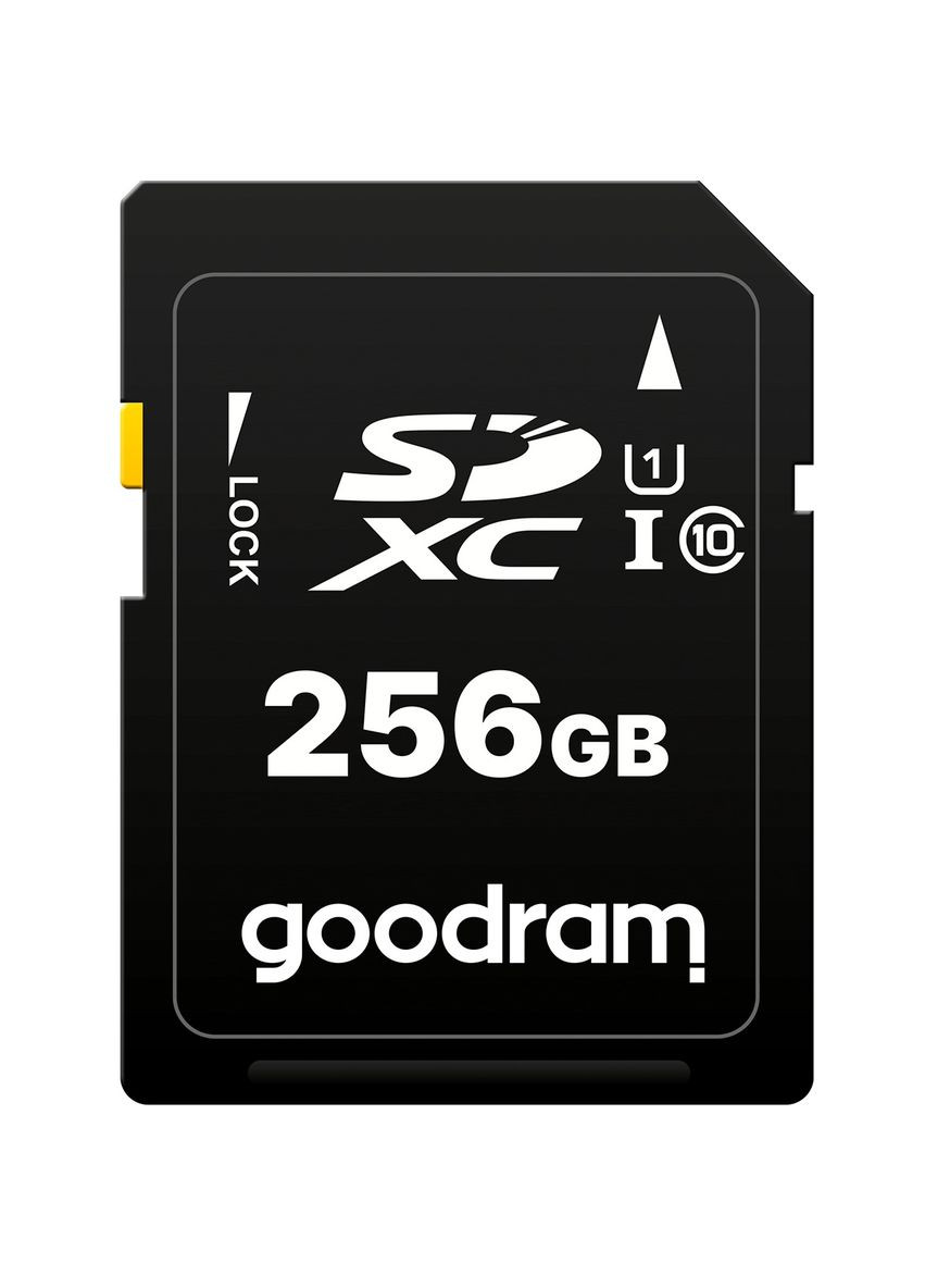 Карта пам`ятi SDXC 256GB UHS-I/U3 Class 10 R100/W10MB/s (S1A0-2560R12) Goodram (366220069)