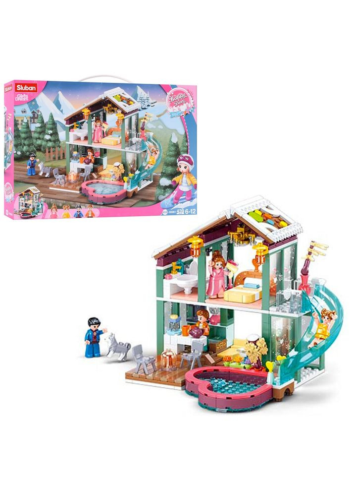 Конструктор "Happy Diary": Курорт, 439 деталей Sluban (323436695)