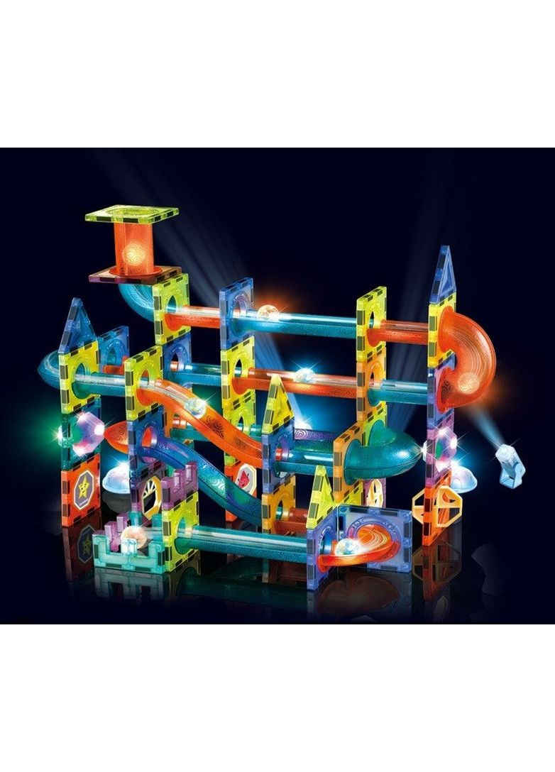 Магнитный светодиодный конструктор WUCHILD 56 деталей No Brand (366304041)