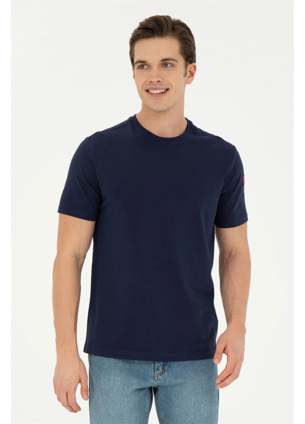 Темно-синяя футболка U.S. Polo Assn.