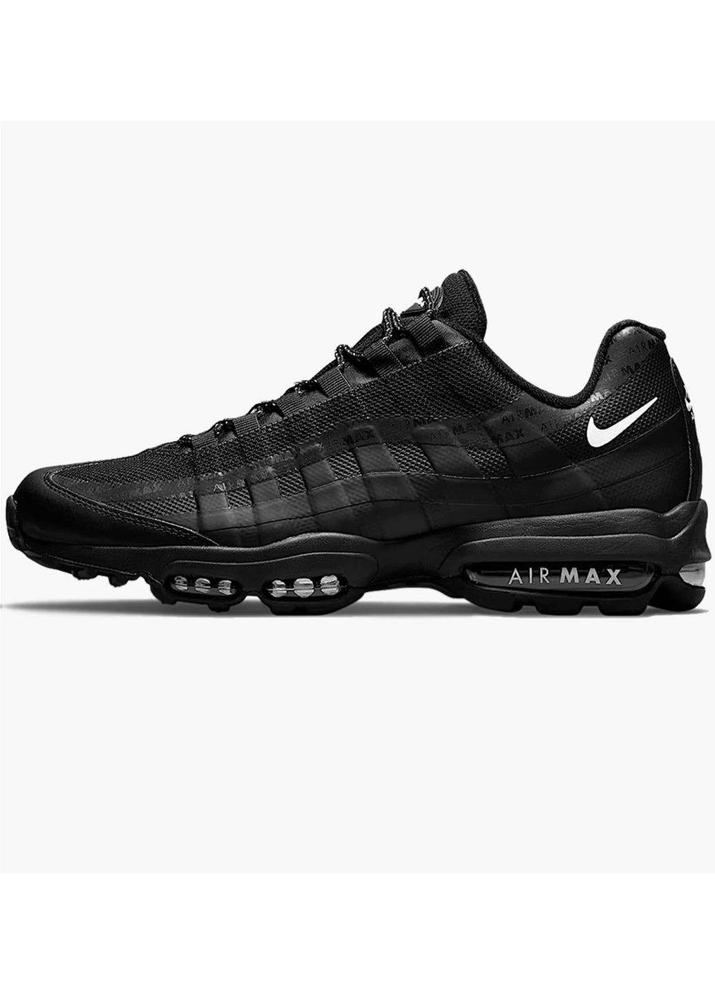 Черные кроссовки мужские air max 95 ultra black Nike