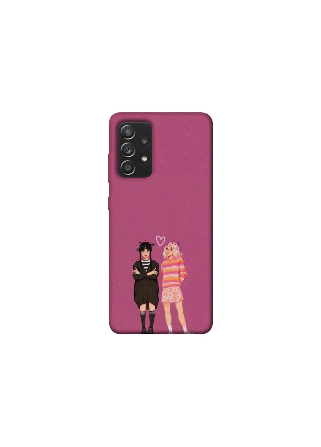 Чехол на Samsung Galaxy A52 4G / A52 5G Raven & Rainbow Wednesday Frontalka (354649373)