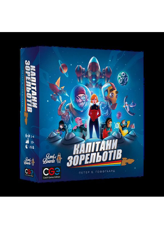 Настольная игра Капитаны Звездолетов (Starship Captains) (укр) ( ) Lord of Boards LOB2210UA (370765081)