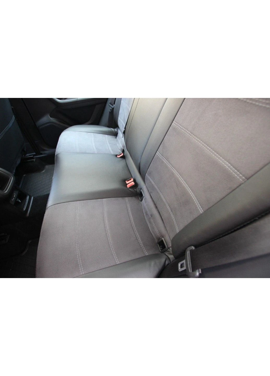 Авточехлы Seat Ateca 2016-2020 (Экокожа + Антара) Чехлы в салон Черные EMC-ELEGANT EMC ELEGANT (398179330)