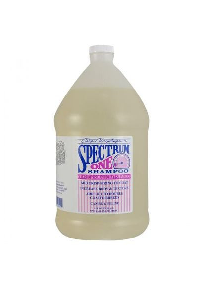 Шампунь Spectrum One для собак та котів, для густої та жорсткої шерсті, 3.8 л Chris Christensen (364749054)