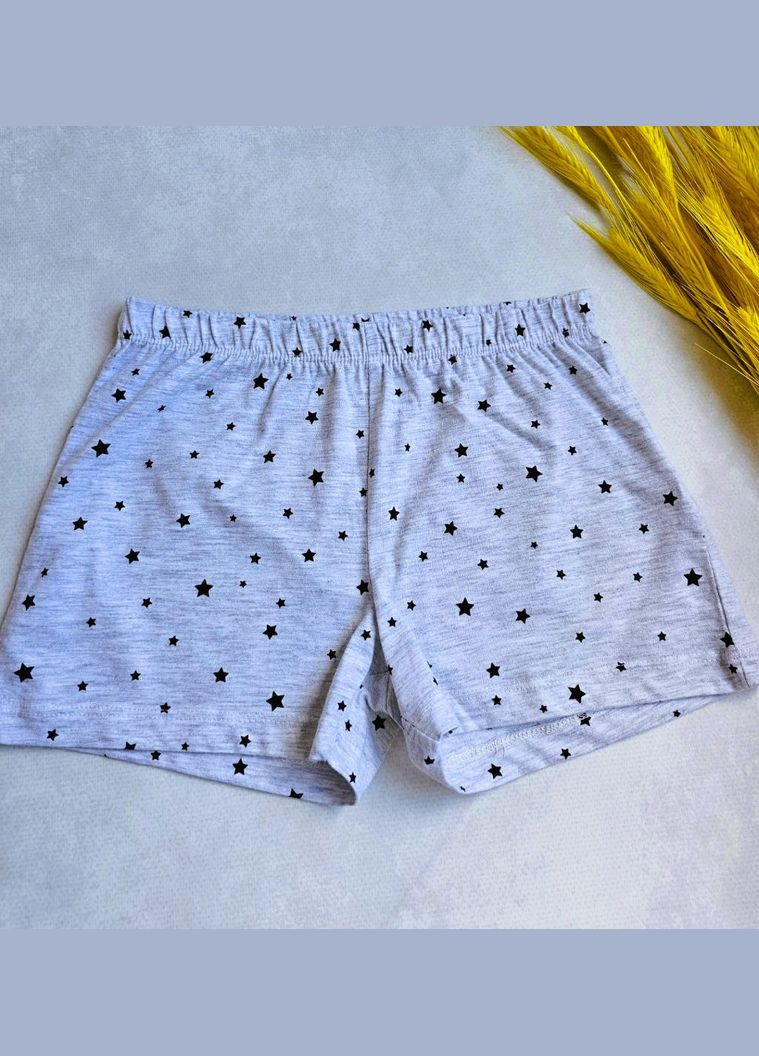 Мятный летний детская футболка и шорты для девочки🌿хлопок органический 100% Lupilu Комплект