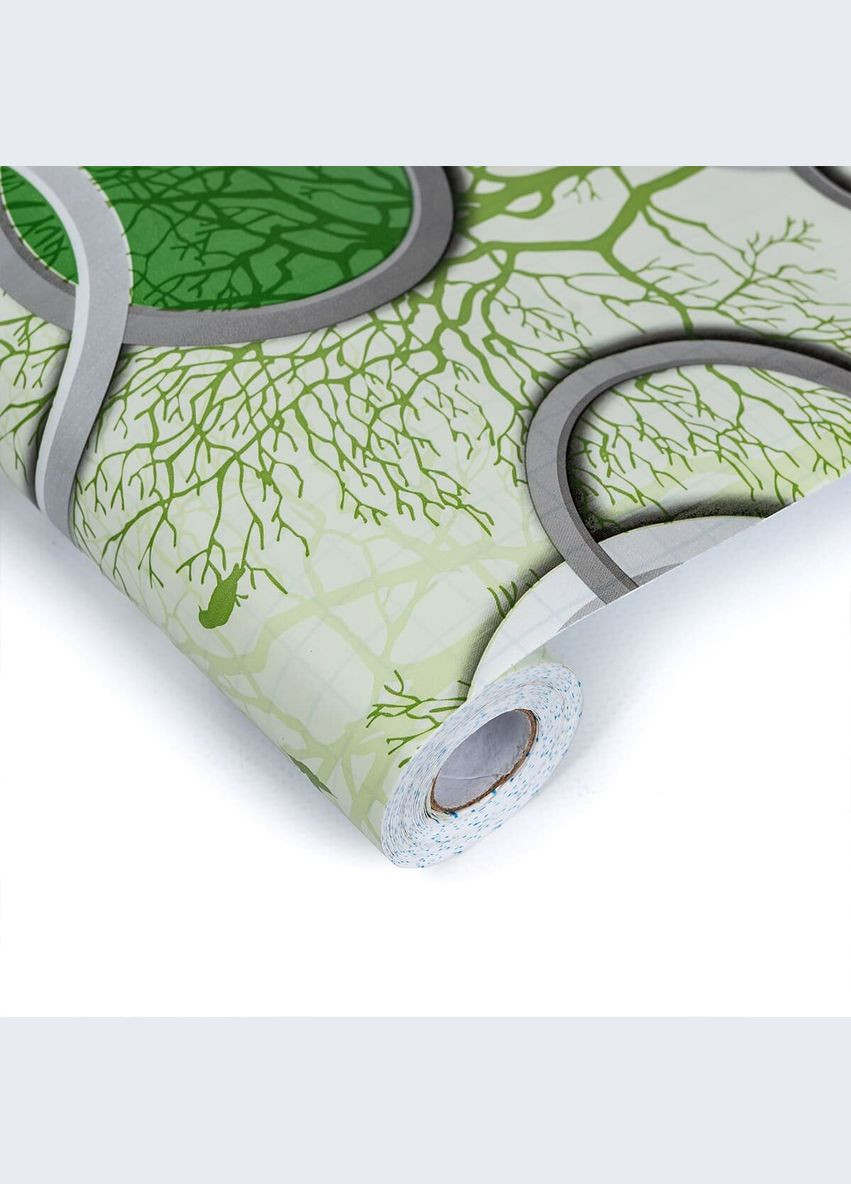 Самоклеящаяся пленка на бумажной основе зеленые деревья 0,45х10м SW-00000797 Sticker Wall (316187167)