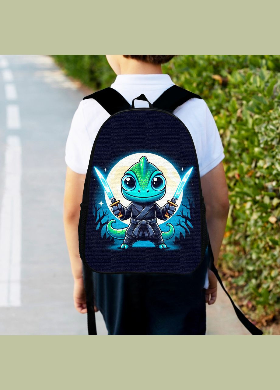 Рюкзак детский Рюкзак детский Дракончик Ниндзя 34х27 см, городской ранец для мальчика No Brand (306438561)