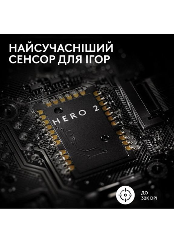 Миша бездротова G Pro X Superlight 2 Black (910-006630) Logitech (336958351)