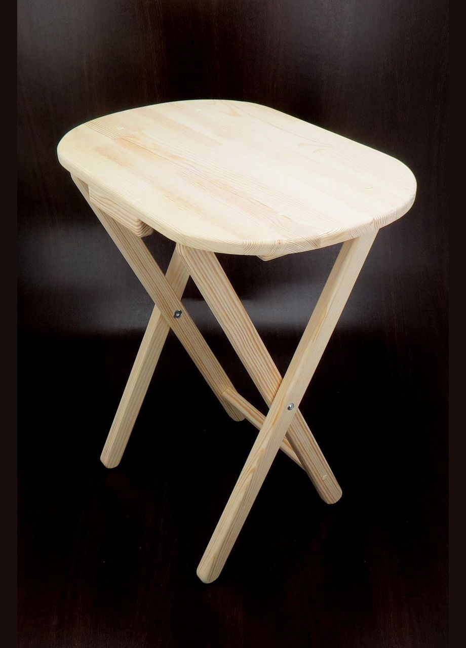 Столик розкладний з дерева Денмарк бланже (СУН-001301) No Brand (328960505)