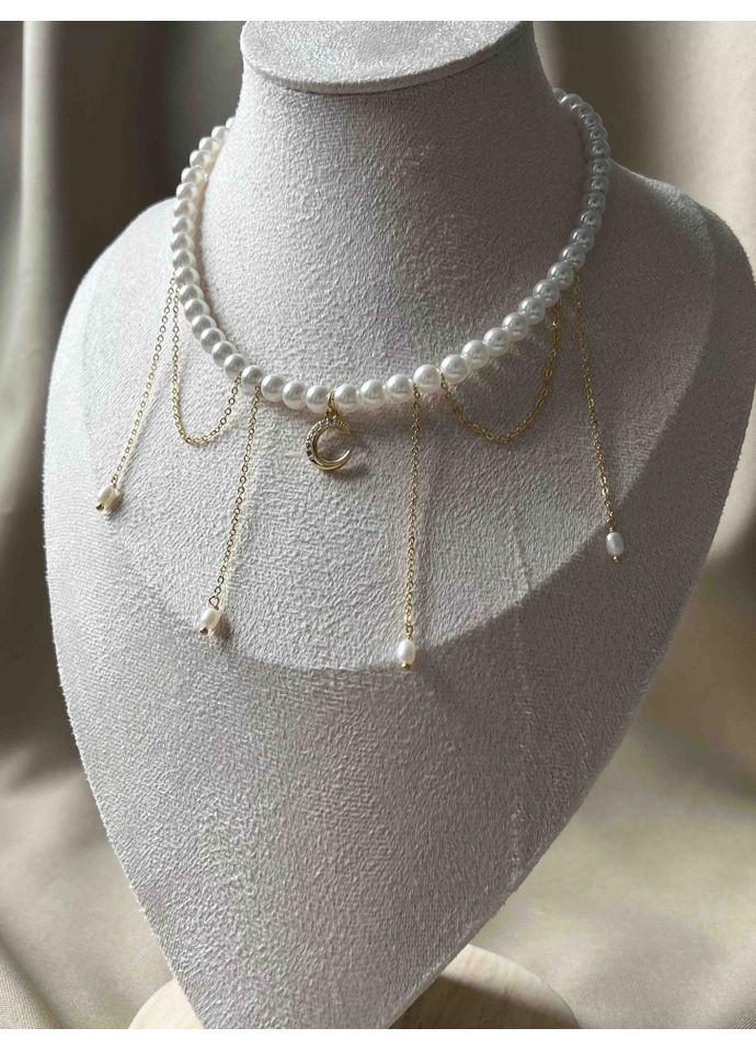 Королевское колье с цепочками 5471. LeBijou (368559283)