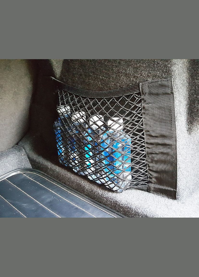 Сетка карман в багажник автомобиля на липучке 40 х 35 см (434352245) Bodasan (317297208)