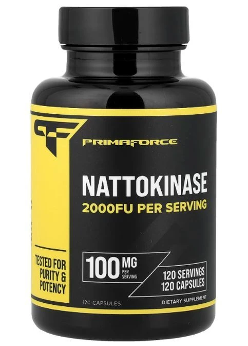 Nattokinase 2000 FU per seving 100 mg 120 Caps Primaforce (382971892)