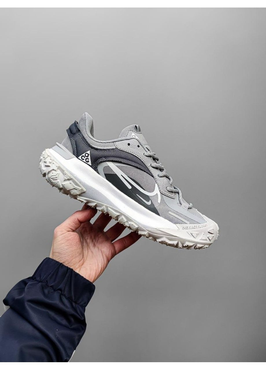 КРОСІВКИ ЖІНОЧІ NIKE ACG MOUNTH FLY GRAY НАЙК АСЖ МАУНС ФЛАЙ No Brand білі демісезони (367174127)